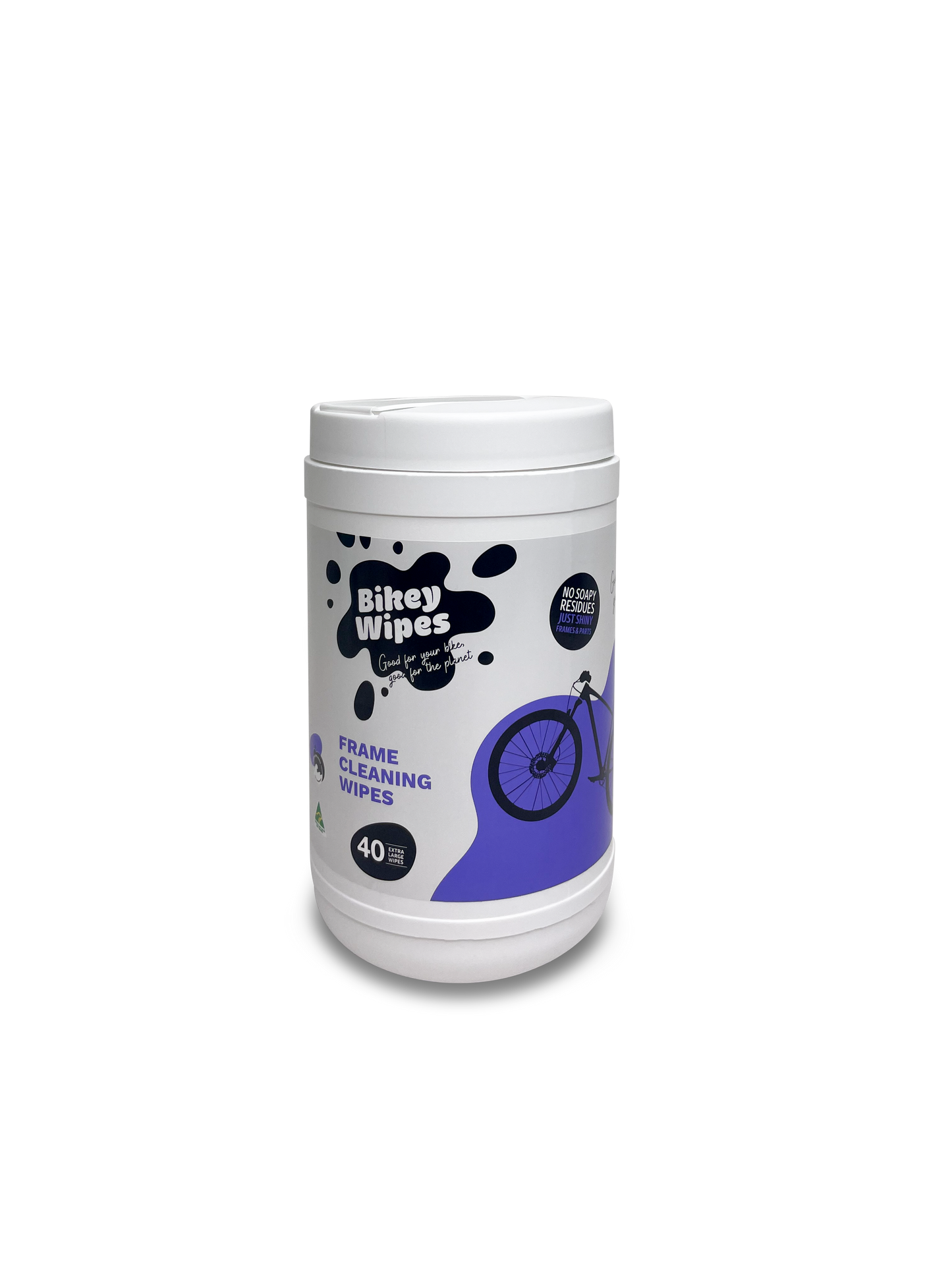 Bikey Wipes Rotor Wipes – 40 Tücher – Schachtel mit 12 Stück