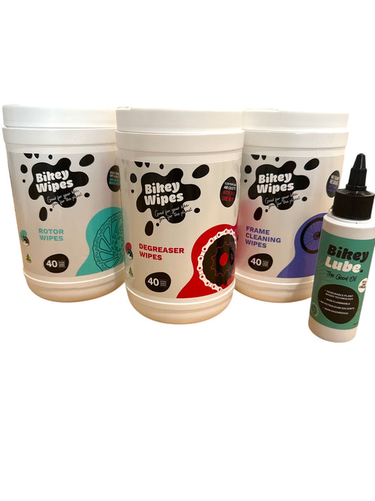 Bikey Wipes "I want it all pack"