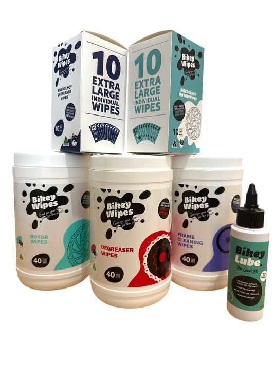 Bikey Wipes "All you can eat pack"