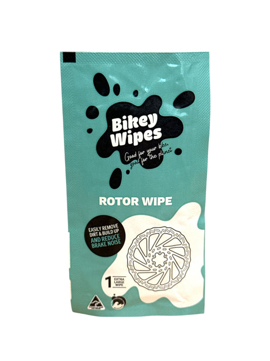 Bikey Wipes Emergency Rotor Wipe - Single Use