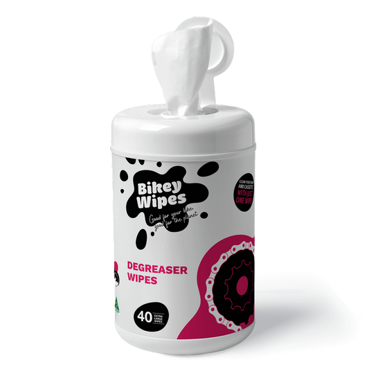 Bikey Wipes Degreaser Wipes - 40 Wipes